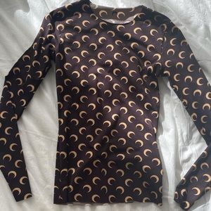 Marine Serre crescent moon top